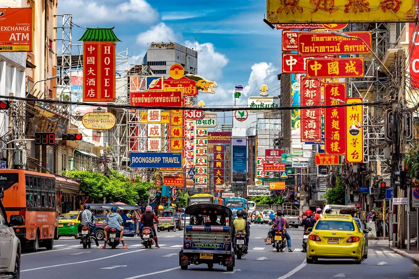 Chinatown in Bangkok