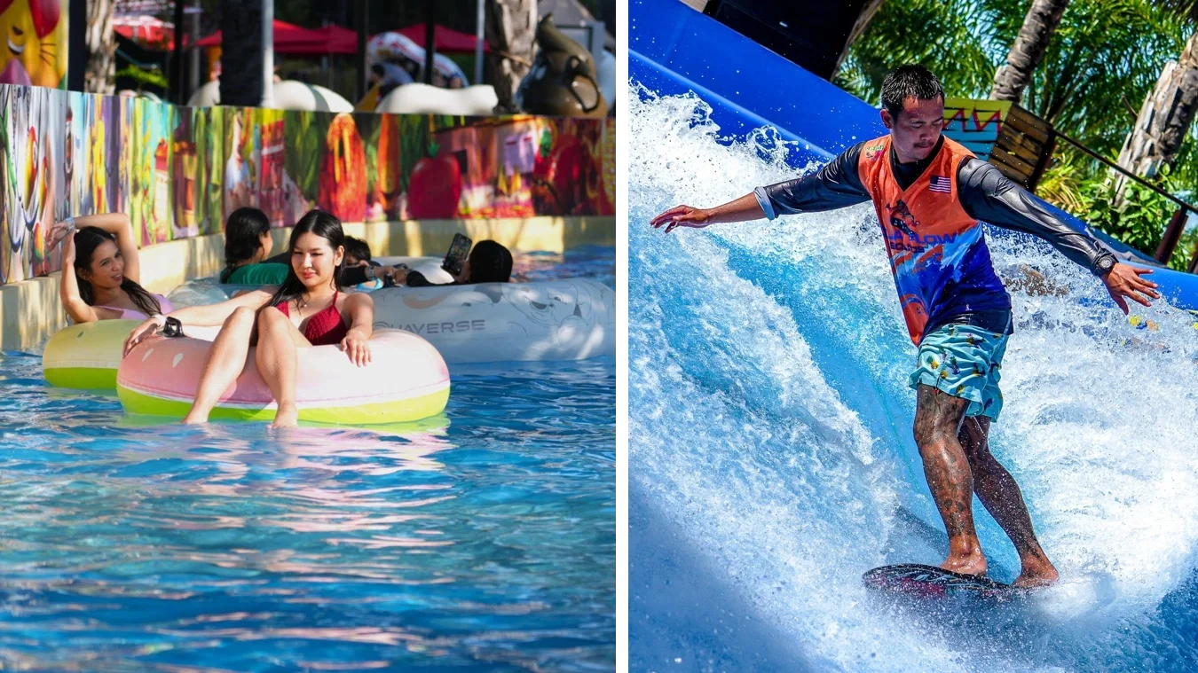 Columbia Pictures Aquaverse Waterpark Tour Pattaya