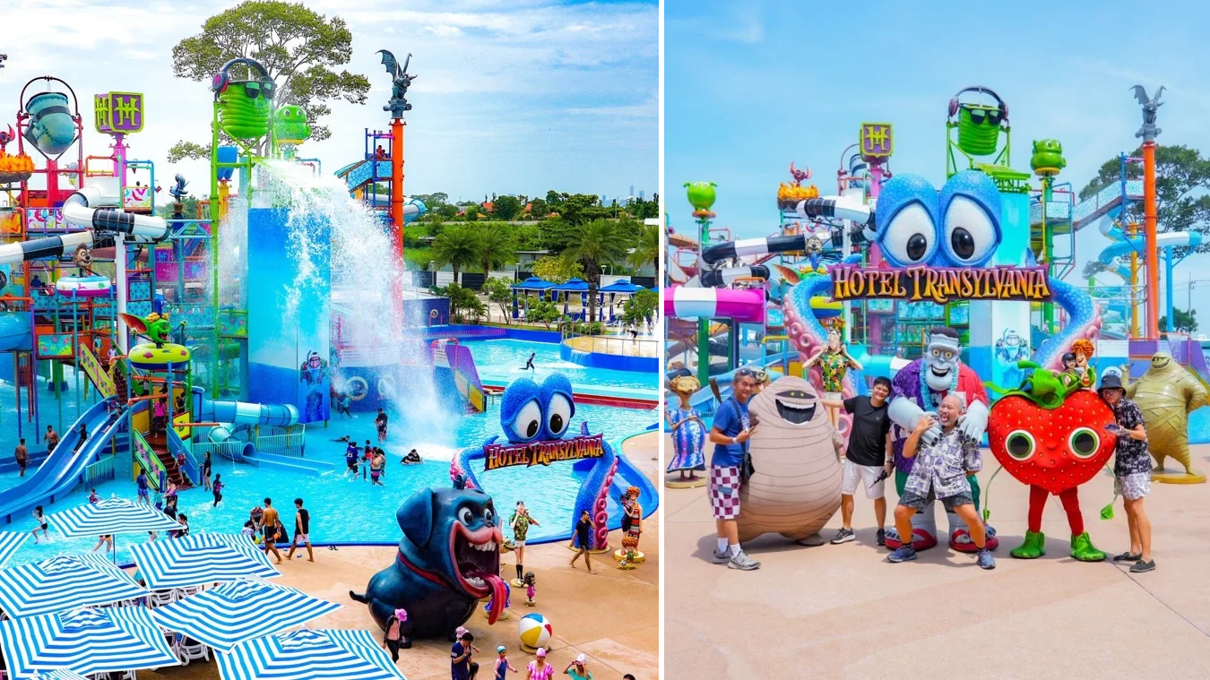 Columbia Pictures Aquaverse Waterpark Tour Pattaya