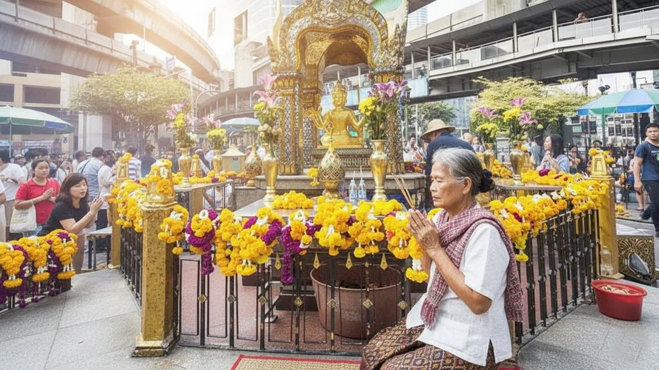 Erawan Shrine in Bangkok