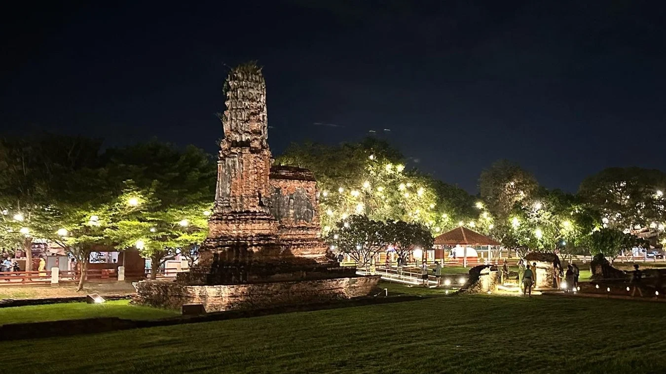 Evening in Ayutthaya