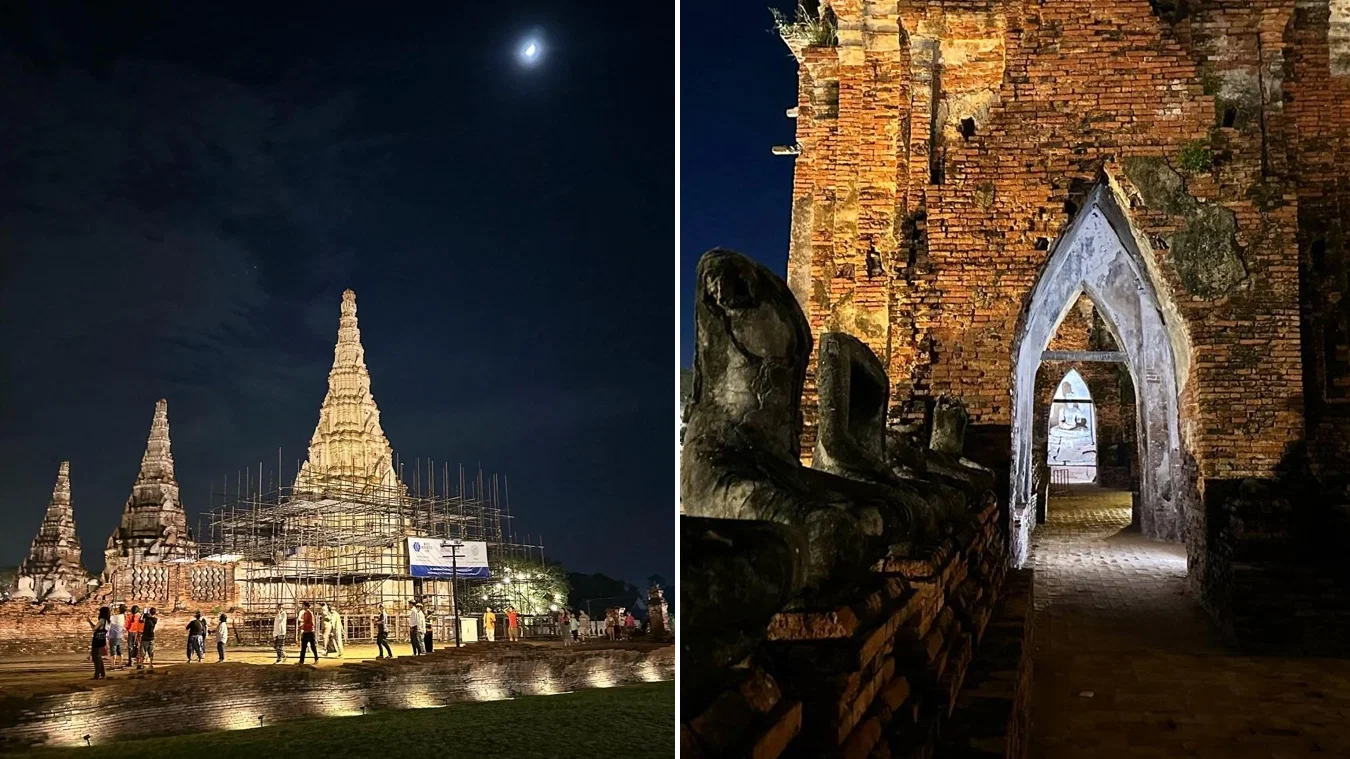 Evening in Ayutthaya
