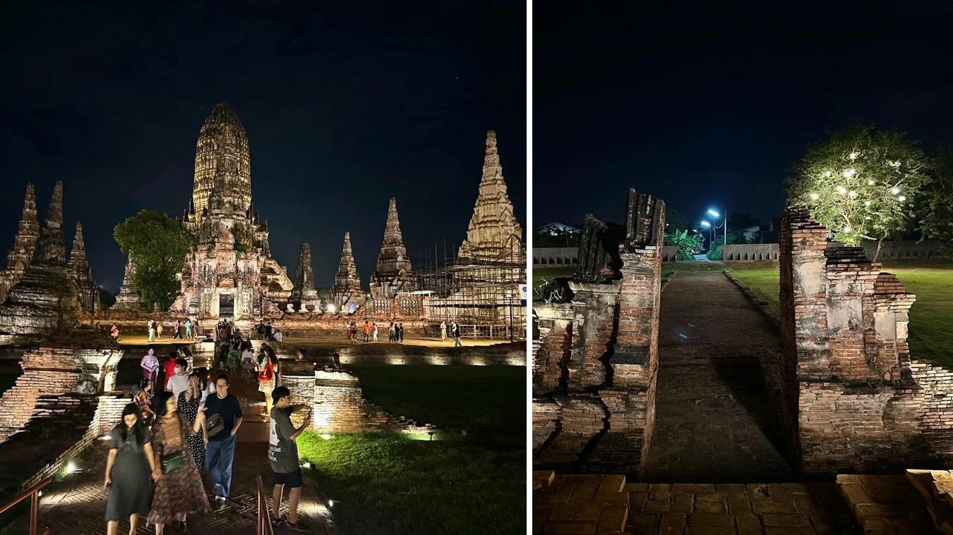 Evening in Ayutthaya