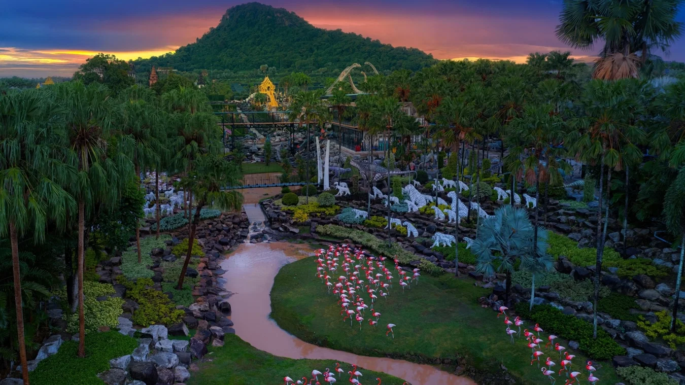 Evening at Nong Nooch