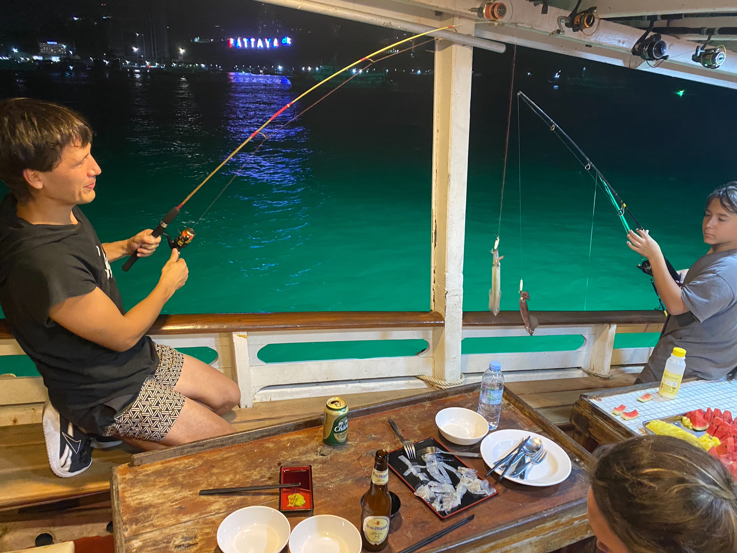 Night Squid Fishing